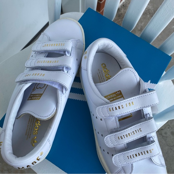Adidas UNOFCL x Human Made White Size US 8 Men - Picture 9 of 9